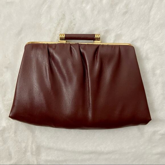 Ande Vintage 1970’s Leather Clutch Bag - Picture 3 of 5